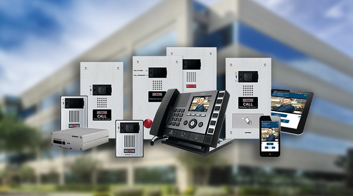 Aiphone Classic Voice Door Answering Intercom System - 1 Indoor  Station(C-123L/A):::PanicExitPro.com